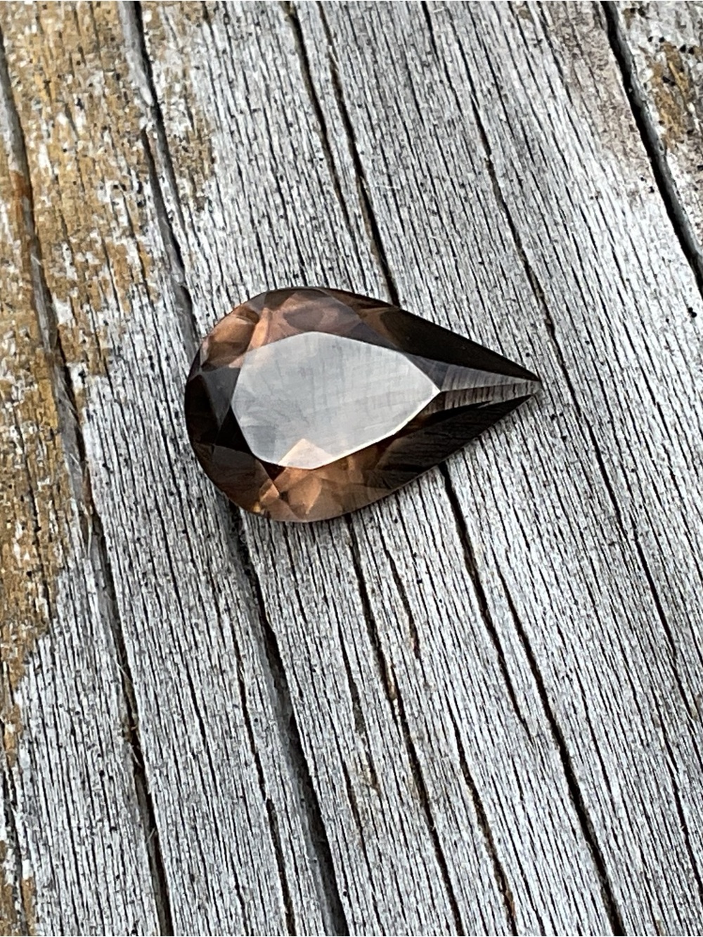 Teardrop Smokey Quartz Loosegem